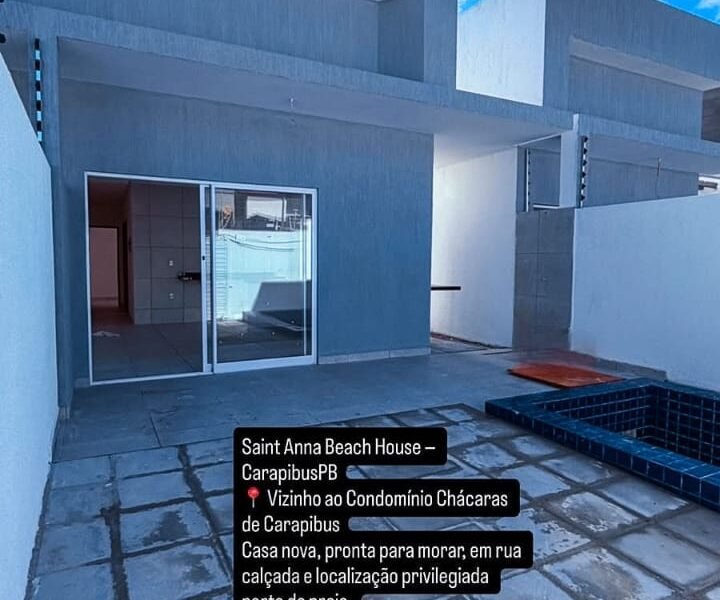 Conforto, segurança e lazer em Carapibus. Saint Anna Beach House