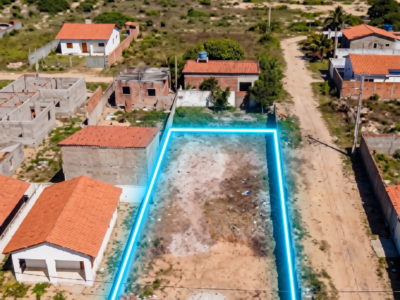 Lote de Esquina em Carapibus (12x27m) – Excelente Potencial Residencial ou Comercial