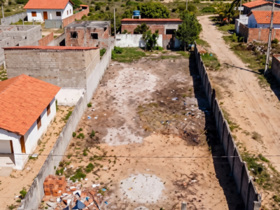 Lote de Esquina em Carapibus (12x27m) – Excelente Potencial Residencial ou Comercial